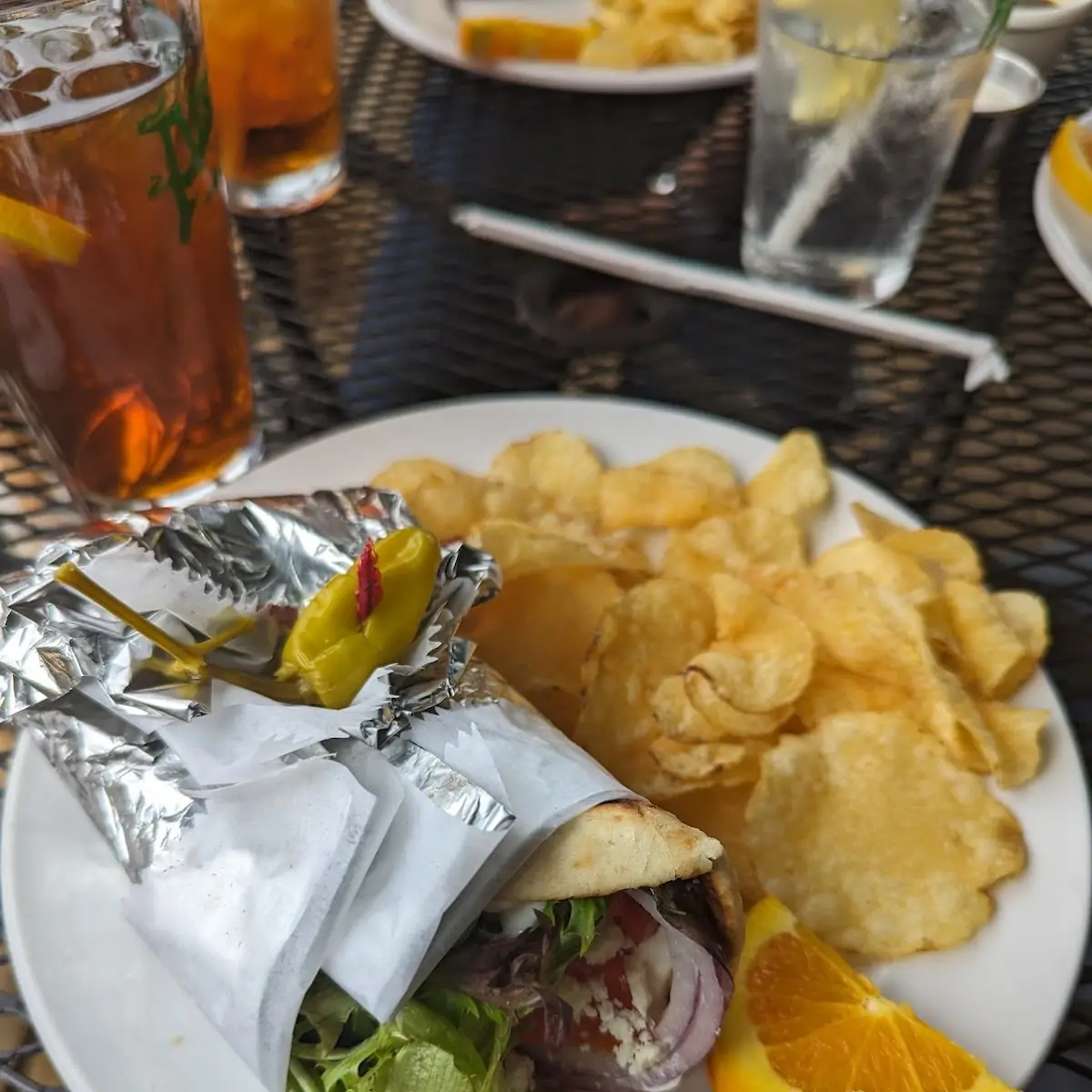 Greek Chicken Gyro