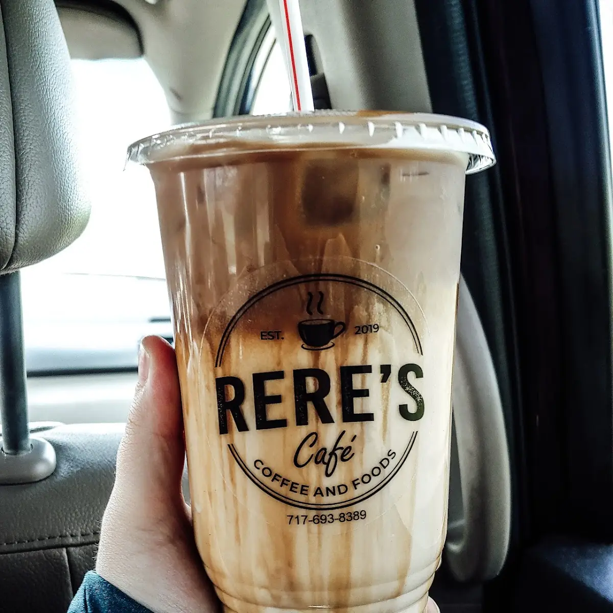 Iced Salted Caramel Macchiato