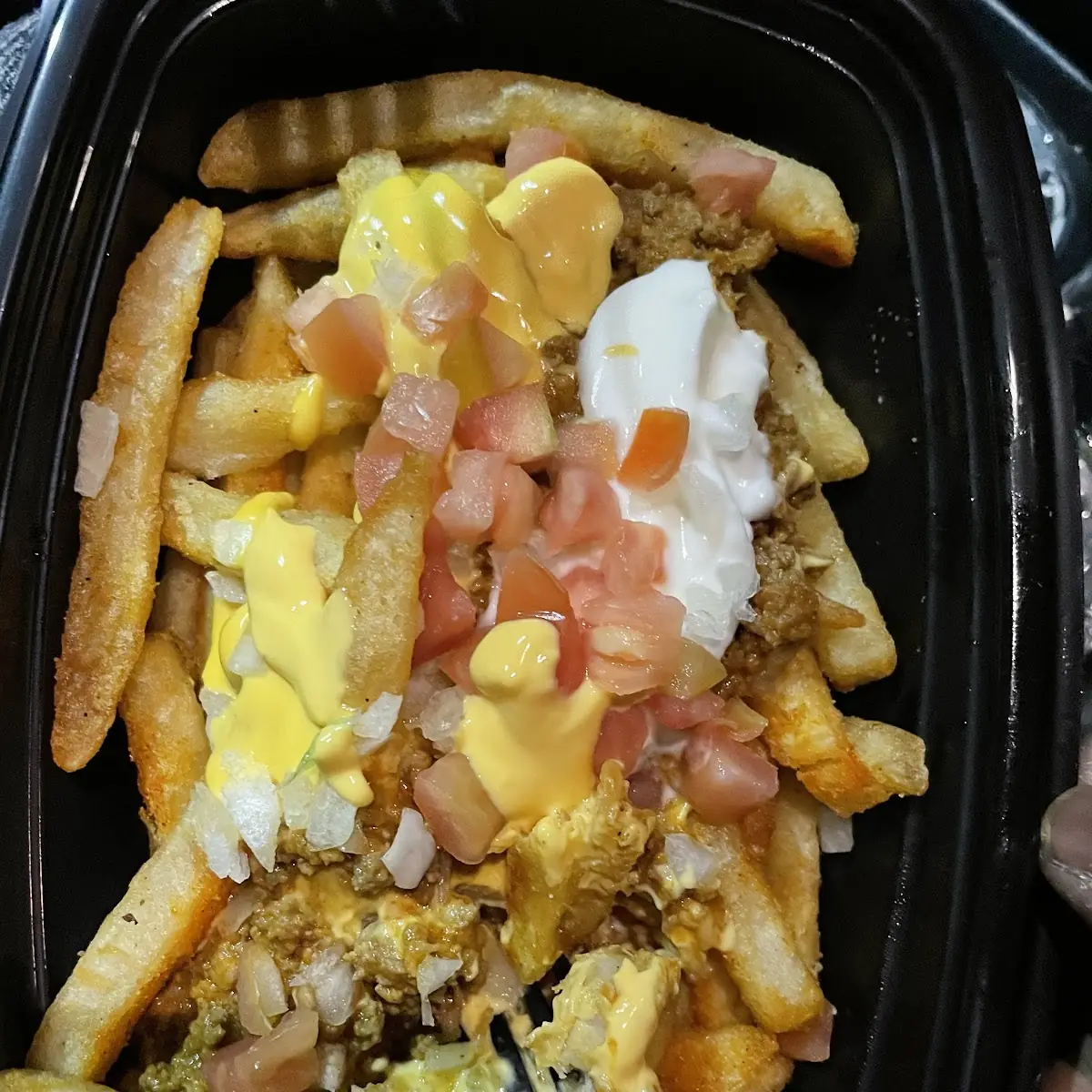 Zab's Chicken Ranch Nacho Fries