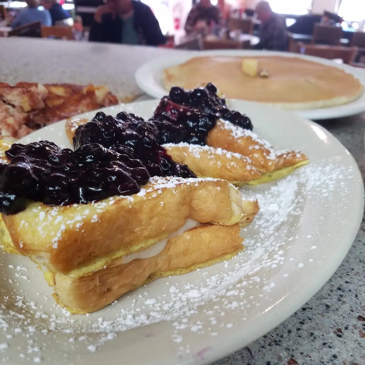 Blueberry Cheesecake Stuffed French Toast