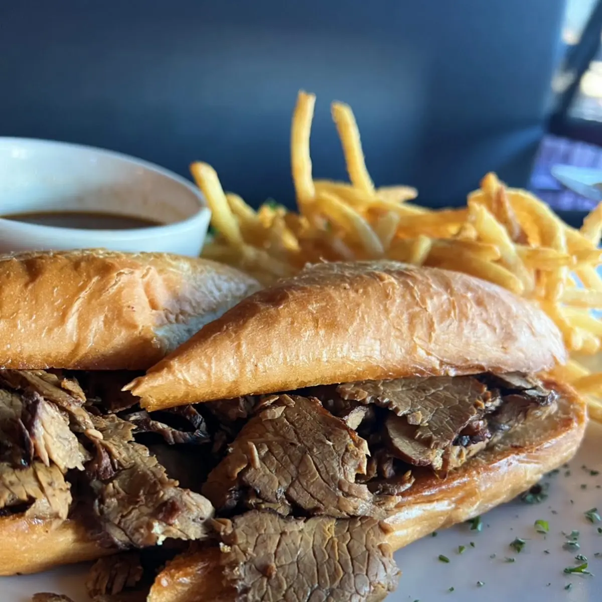 New York Strip Steak Sandwich