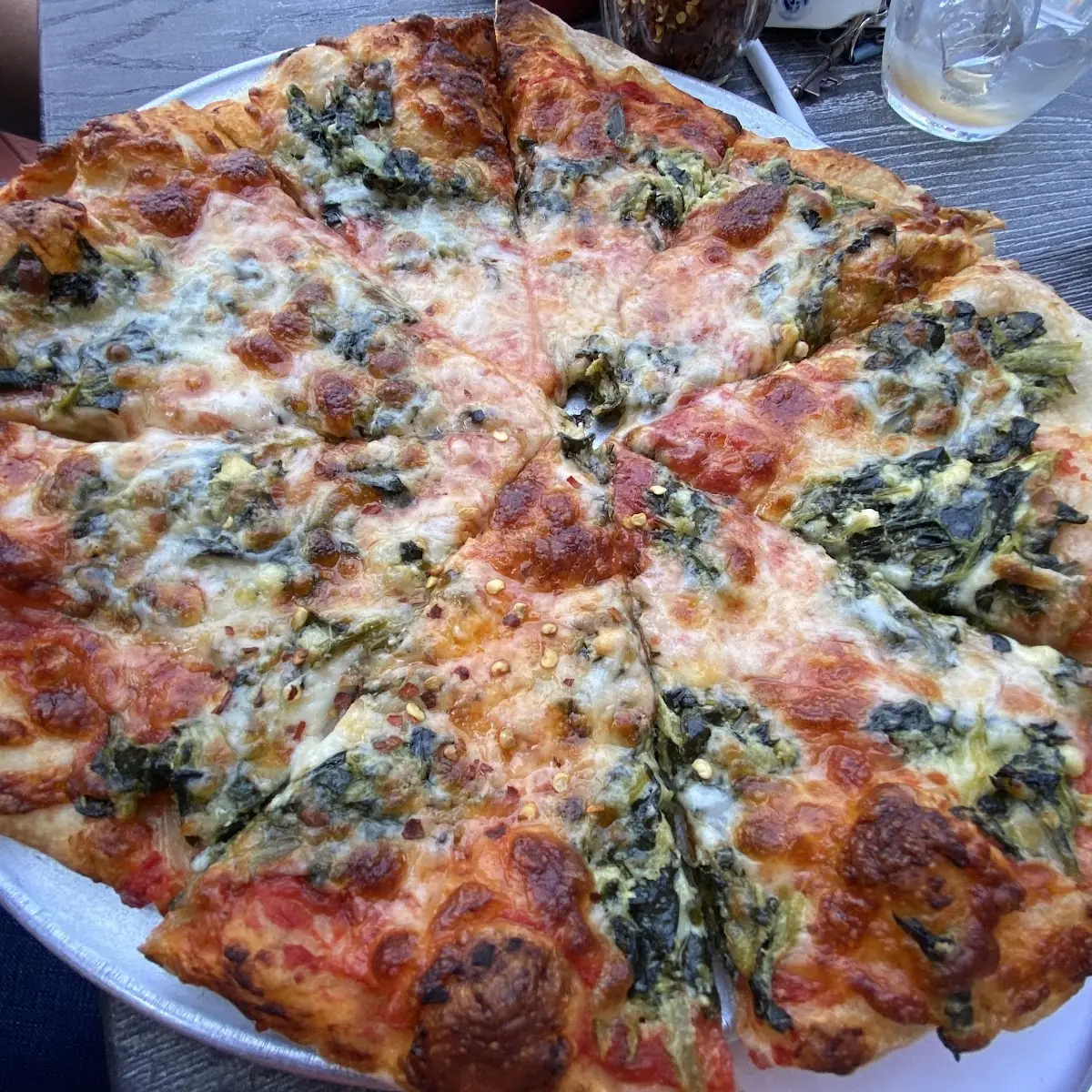 Spinach & Feta Pizza