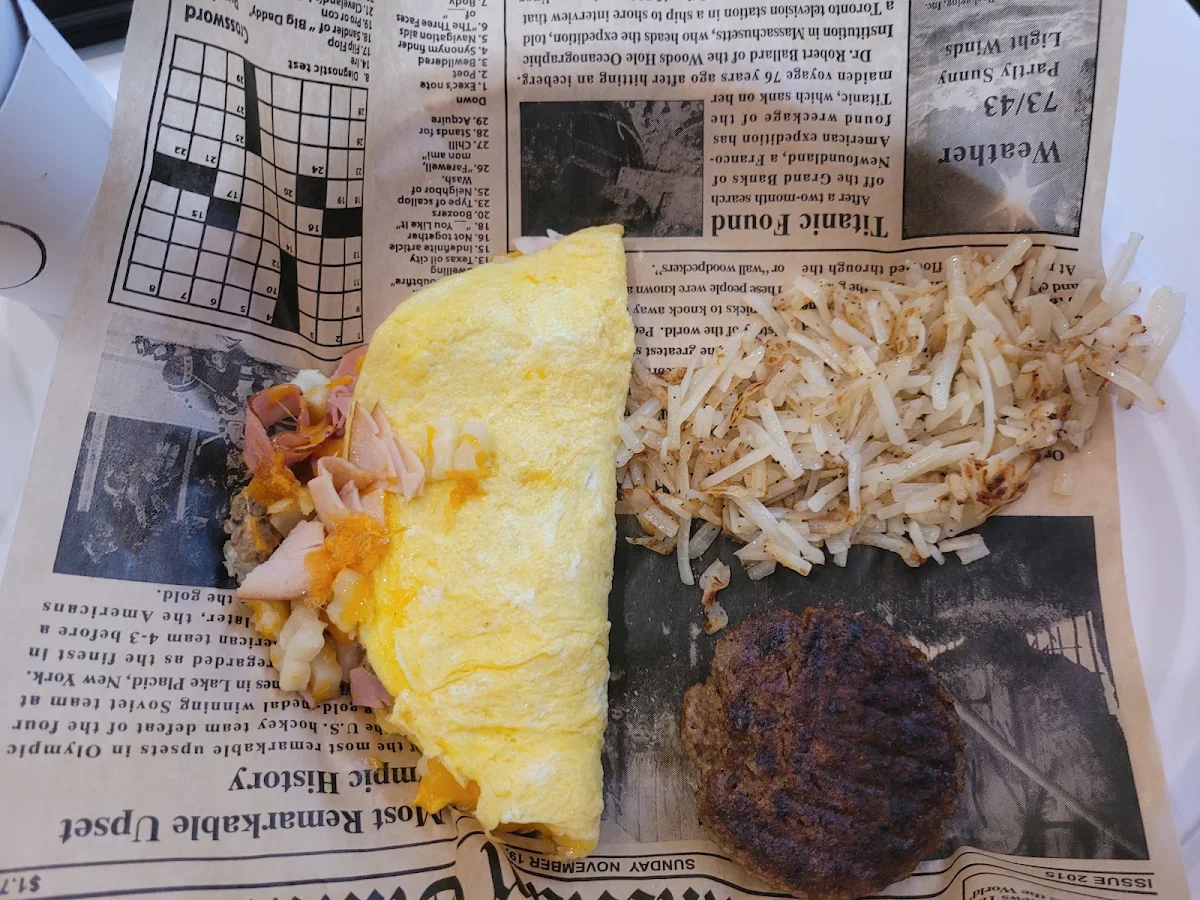 Spinach Omelette