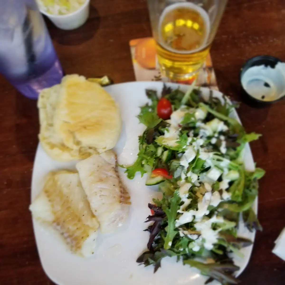 Baked Cod Dinner