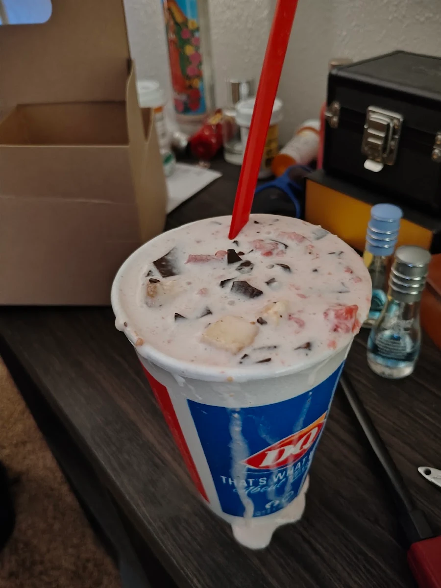 Chocolate Covered Strawberry Cheesecake Blizzard