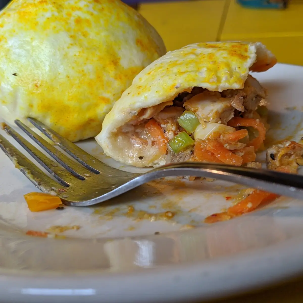 Buffalo Chicken Dumplings