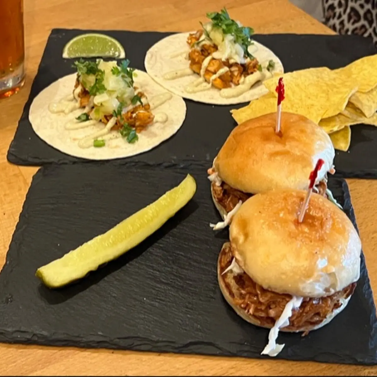 Sliders and Chicken