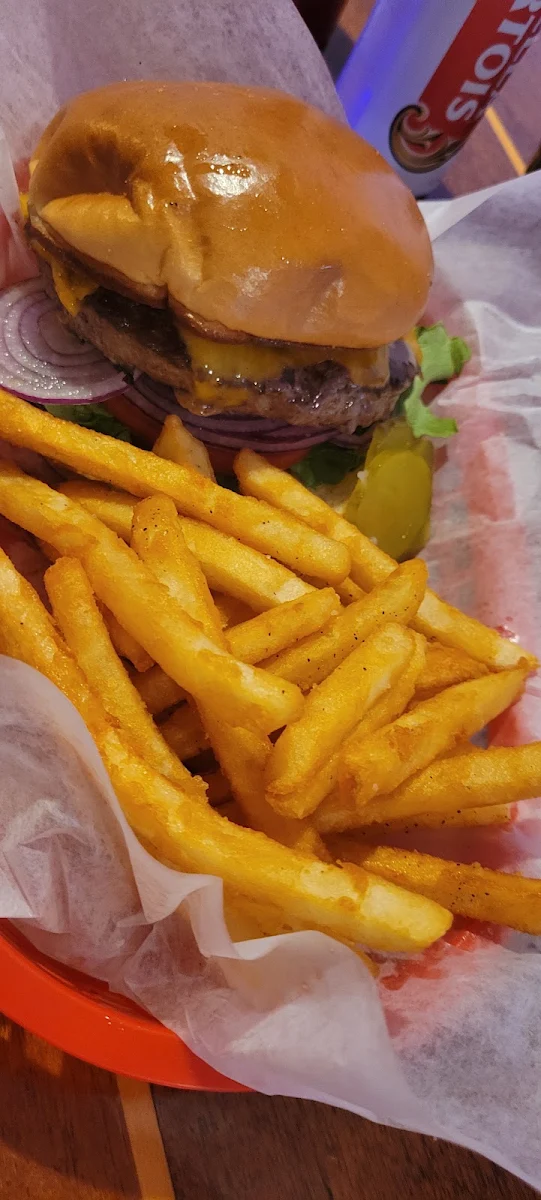 Burger and Fries
