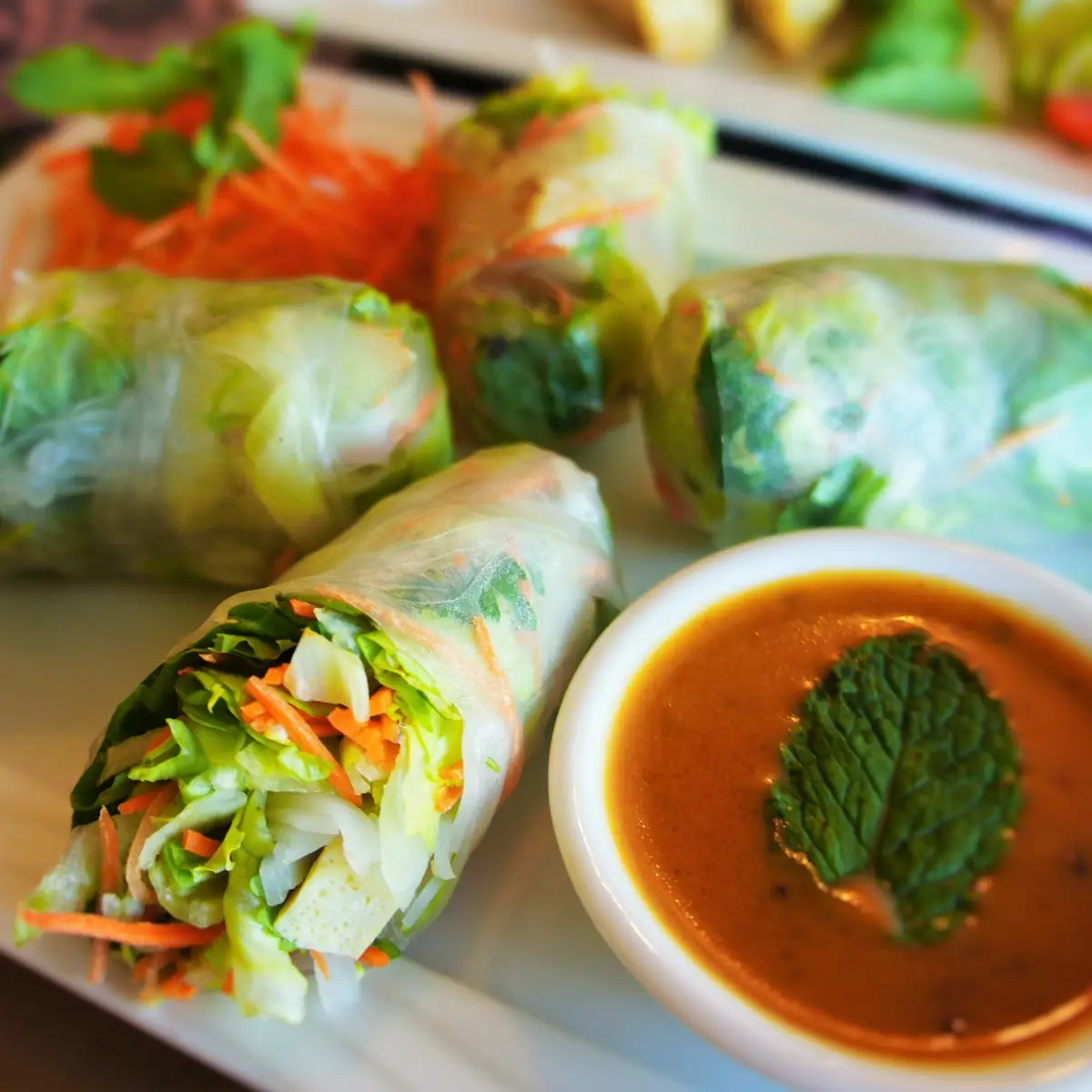 Tofu Summer Rolls 2 Pieces