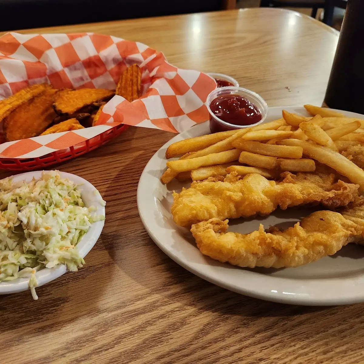 Log Jam Fish and Chips