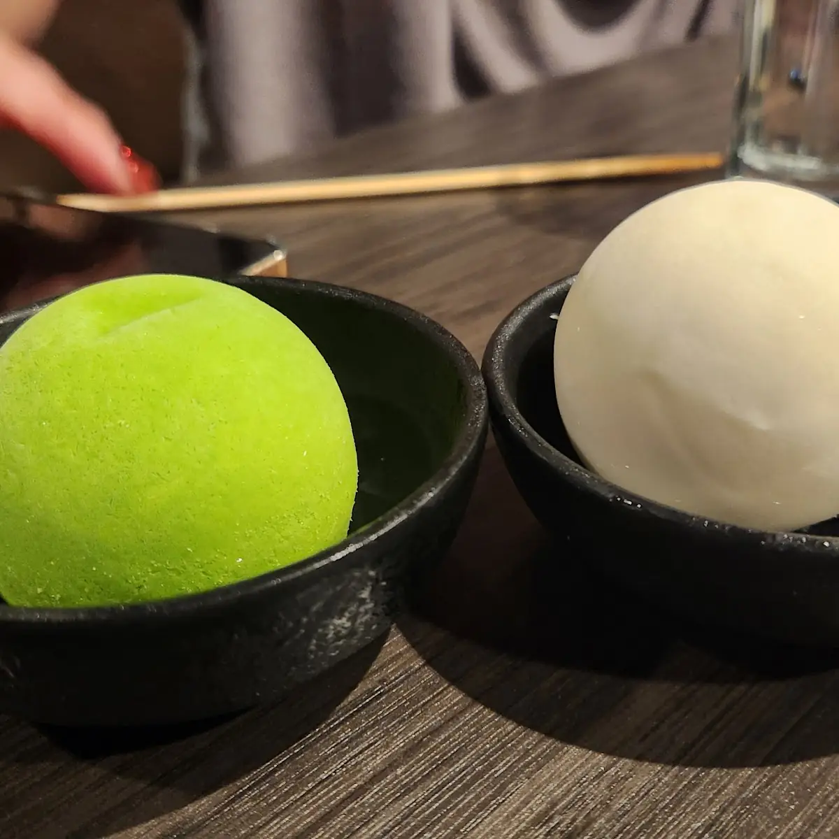 Vanilla and Mango Ice Cream