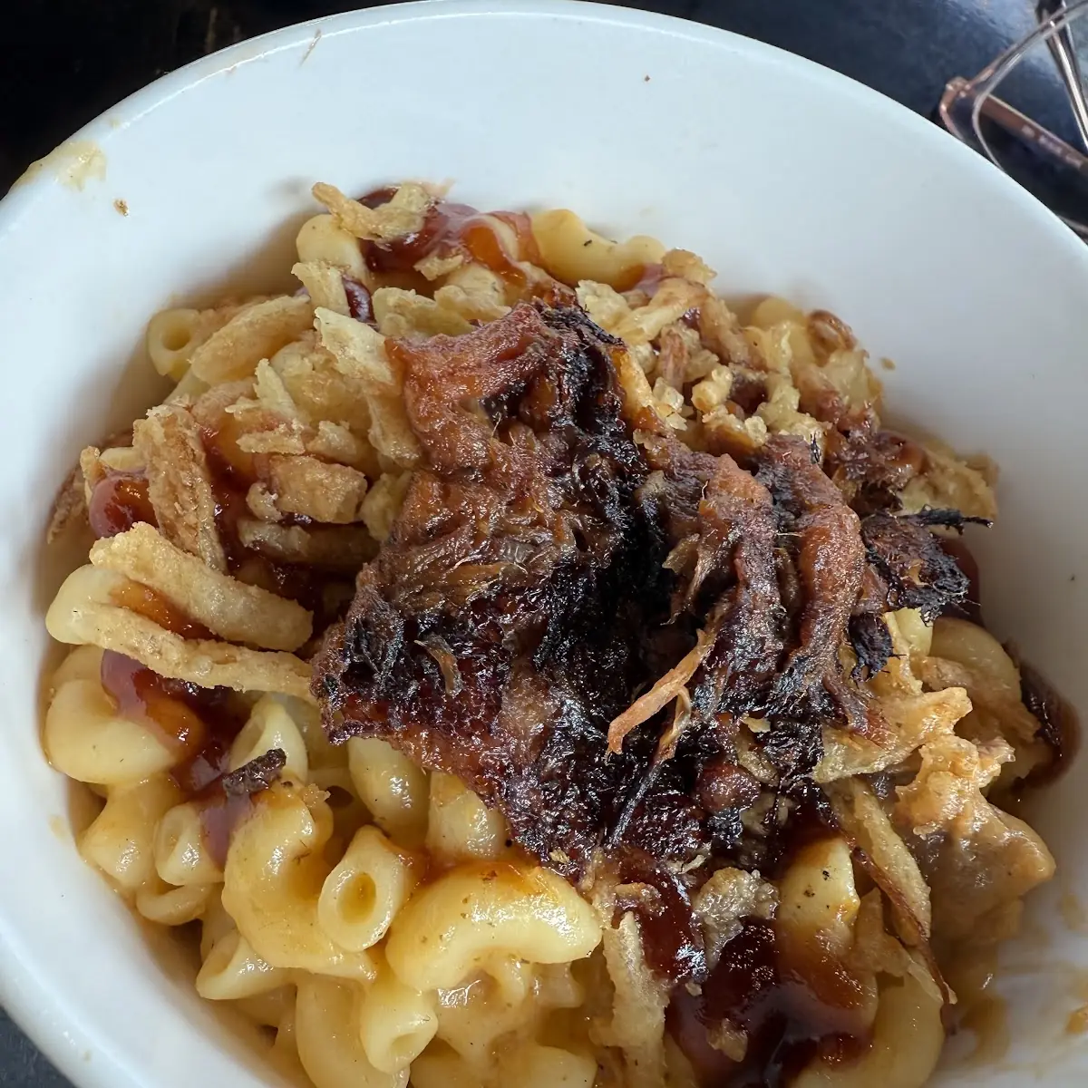 BBQ Pulled Pork Mac & Cheese