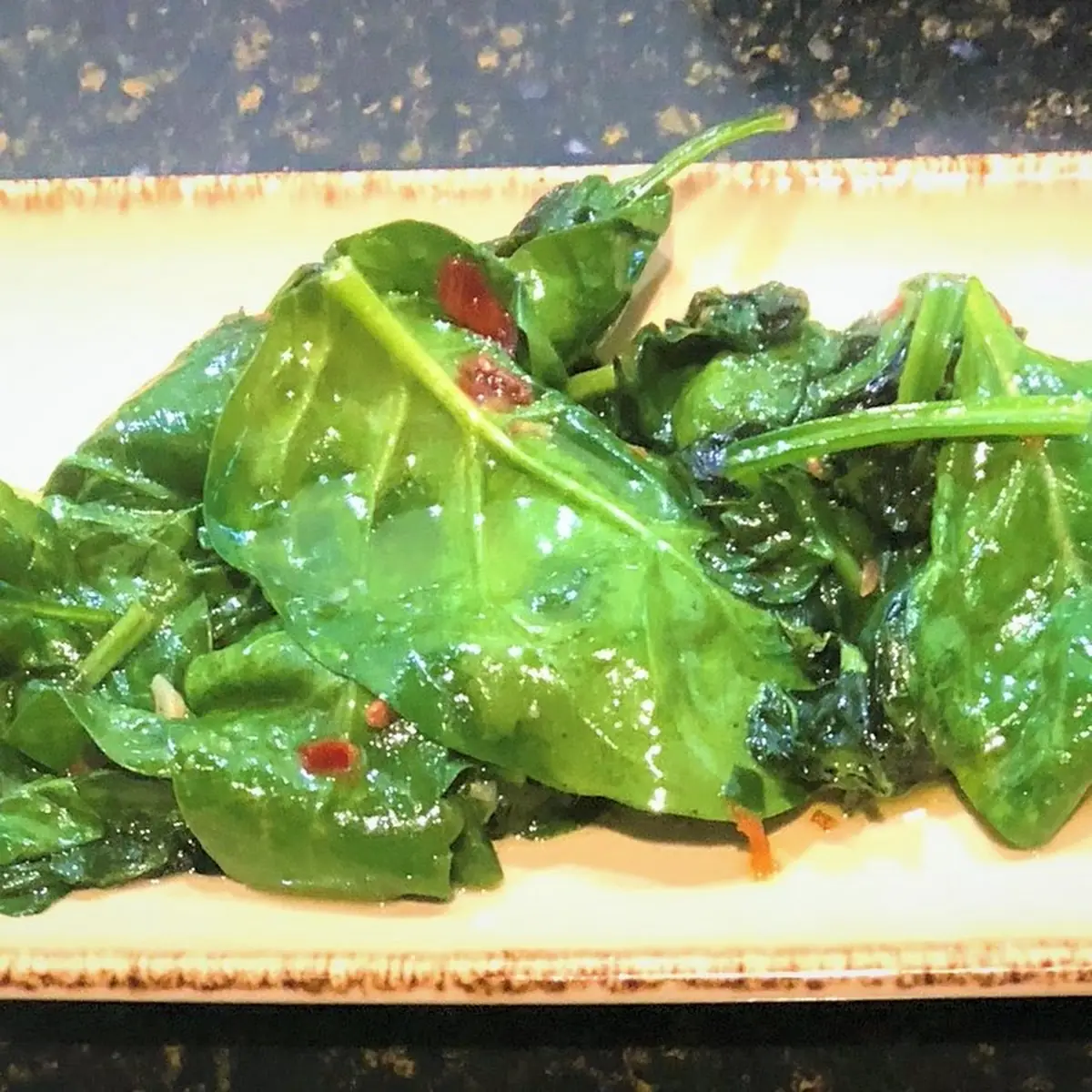 Sautéed Spinach