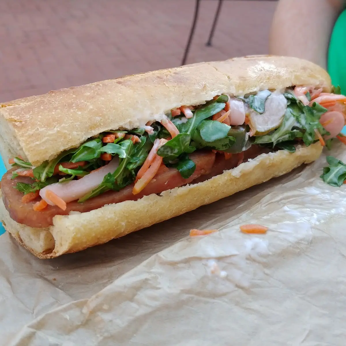 Fried Spam Banh MI