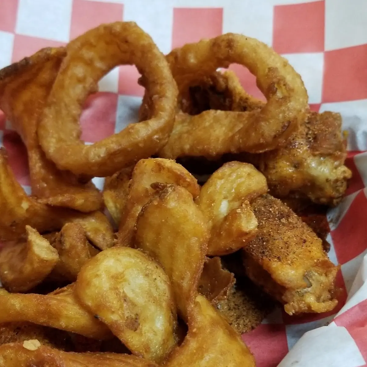 Golden Fried Onion Rings