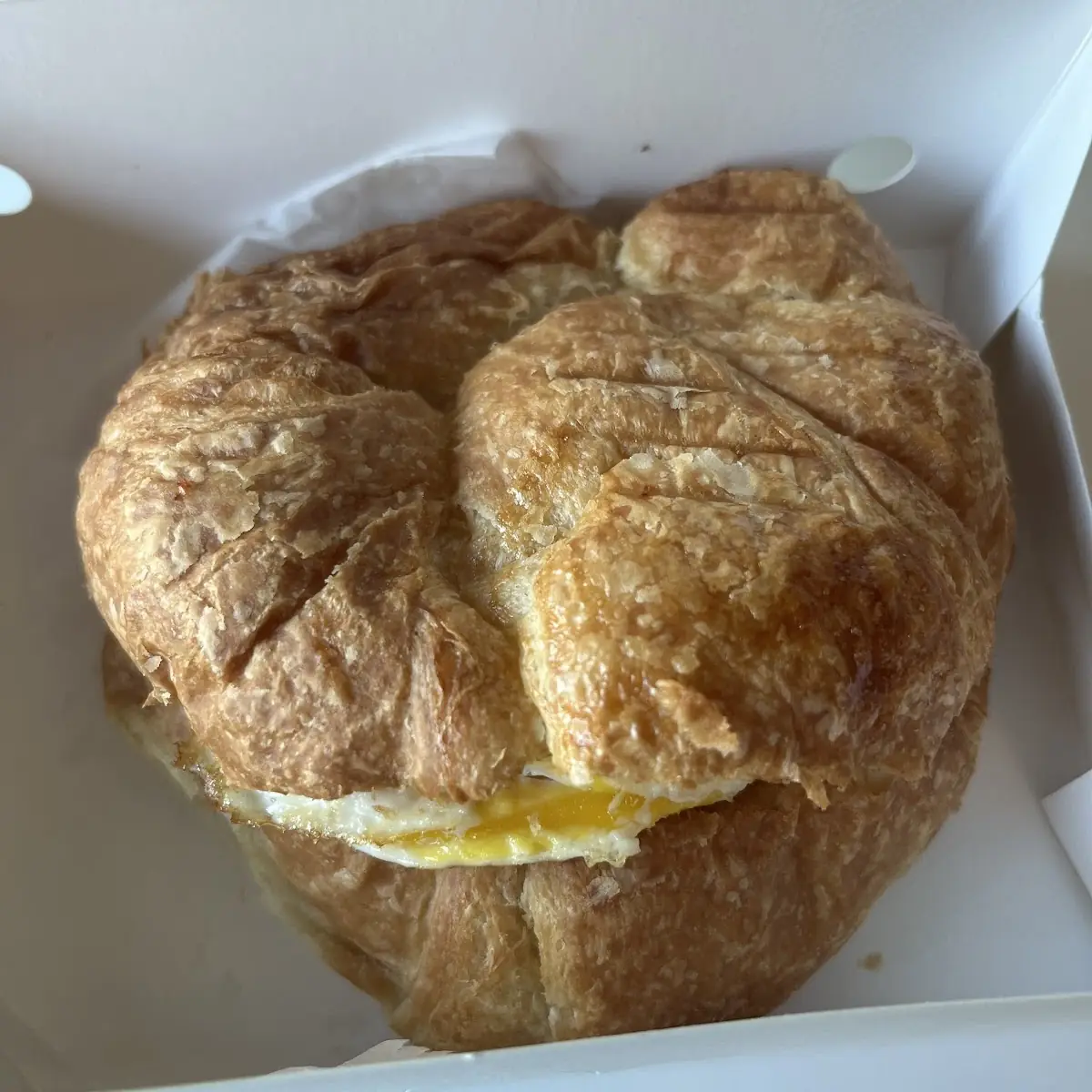 Turkey Egg and Cheese Croissant
