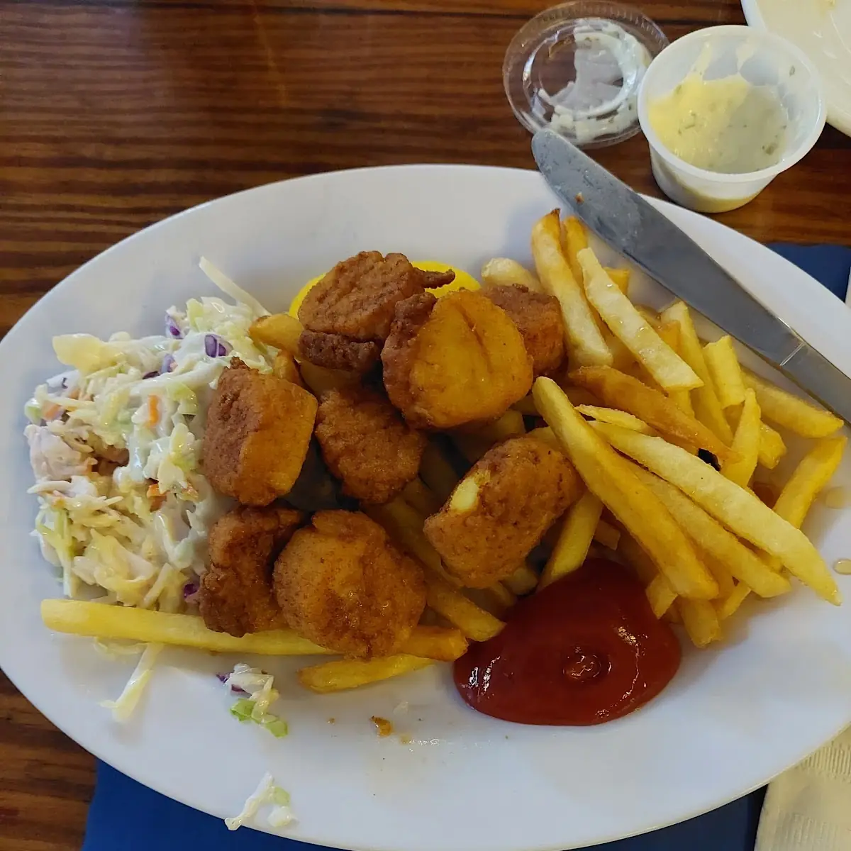 Fried Scallops