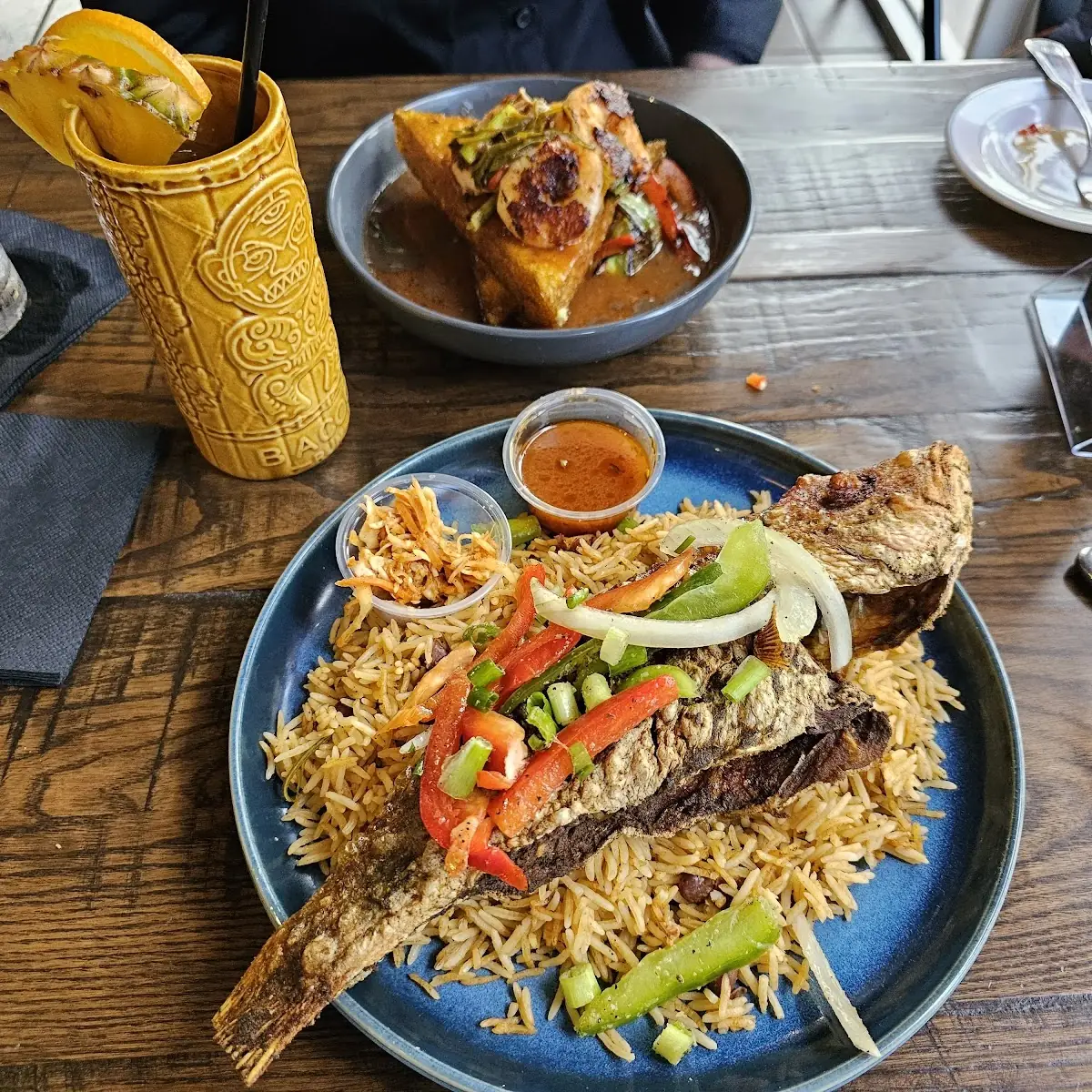 Fried Red Snapper