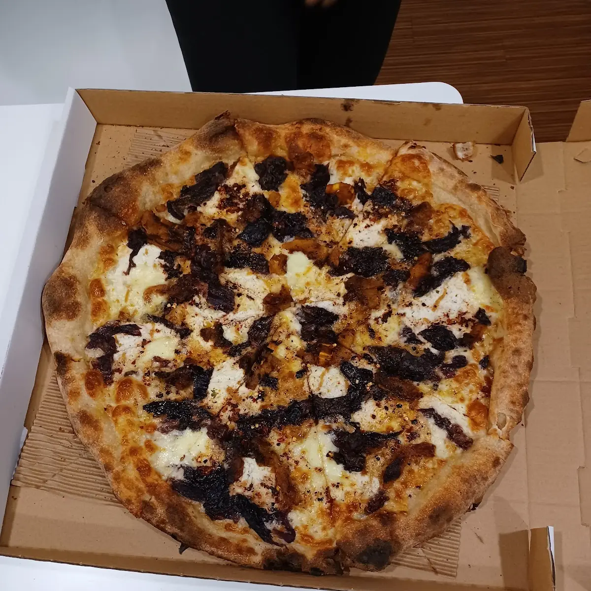 Delicate Squash and Hot Honey Pizza