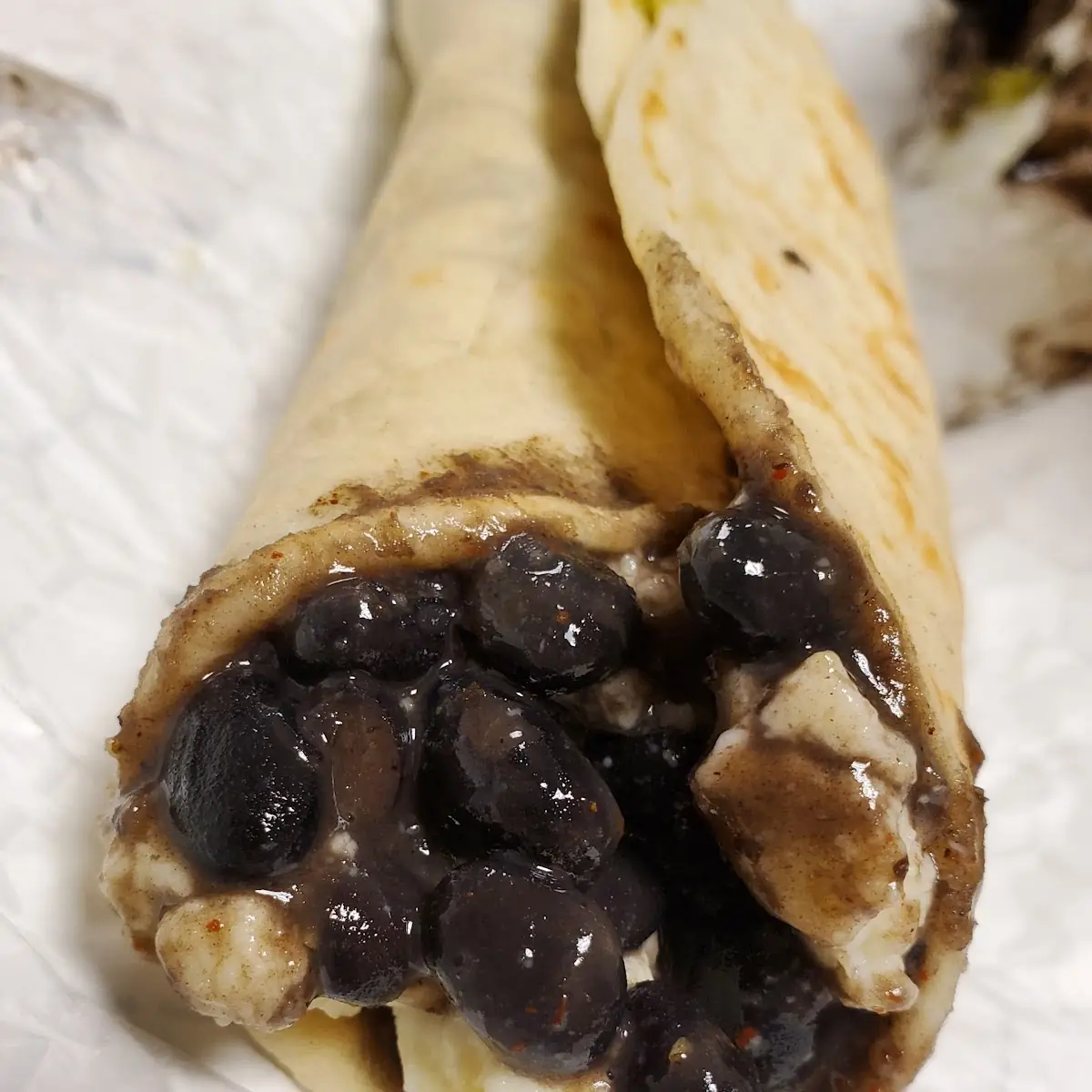 Black Beans Avocado Crumbly Sheese