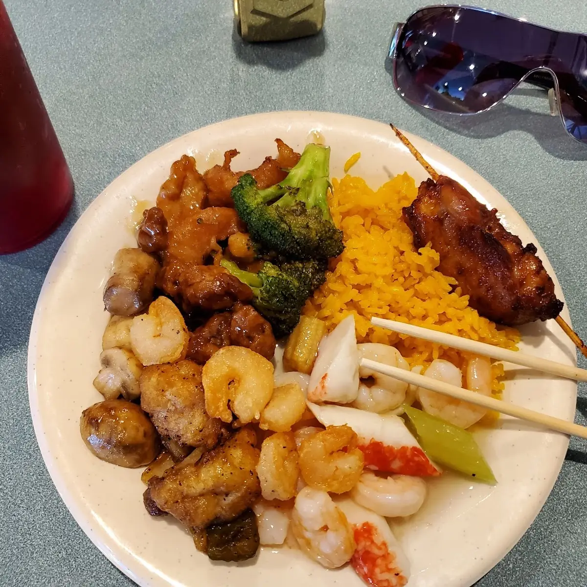 Shrimp w Mixed Vegetables