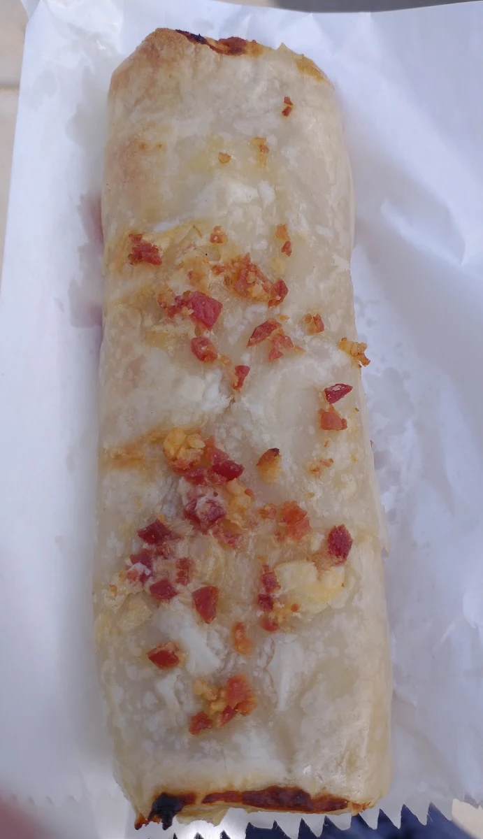 Cheese and Bacon Sausage Roll, Sang's Hot Bread