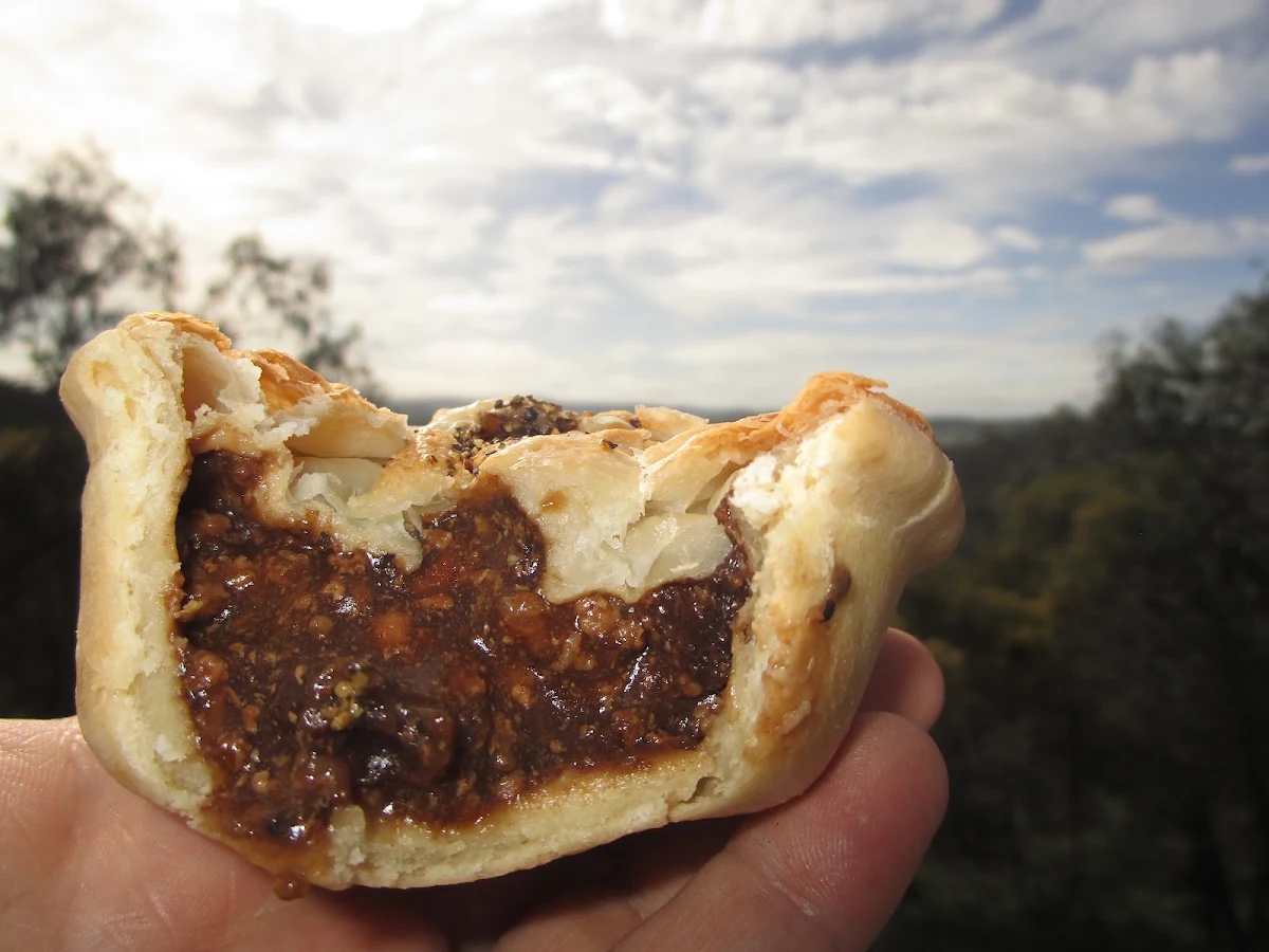 Pepper Steak Pie, Sang's Hot Bread