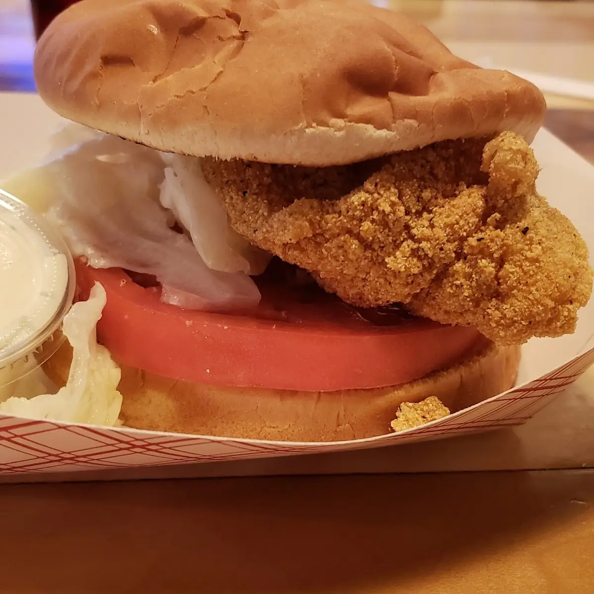 One Piece Fish Sandwich