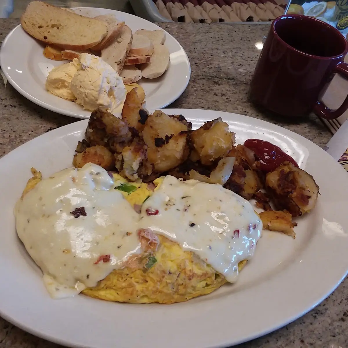 Western Omelet with Pepper Jack Cheese