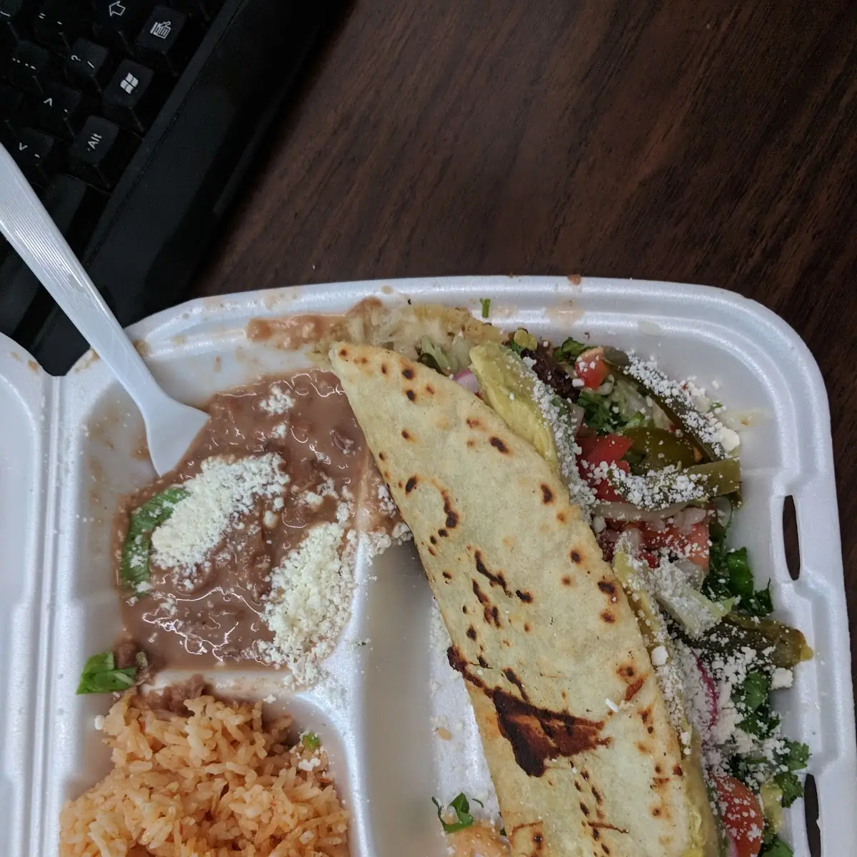 Steak Quesadilla Plate