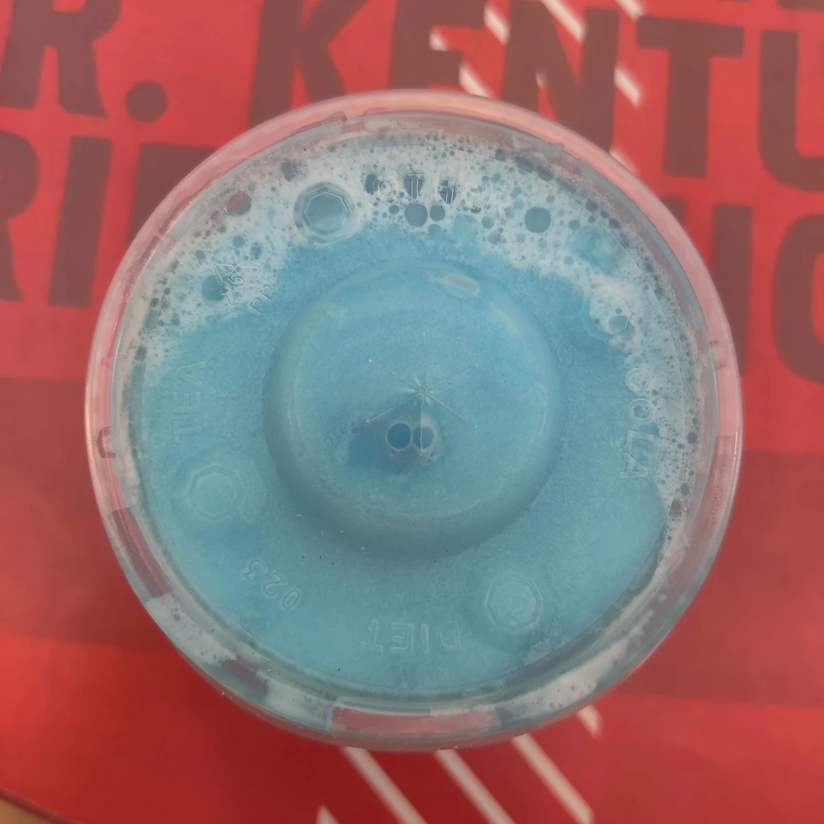 Blue Raspberry Slushies