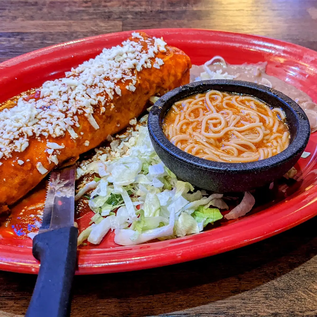 Enchilada Burrito