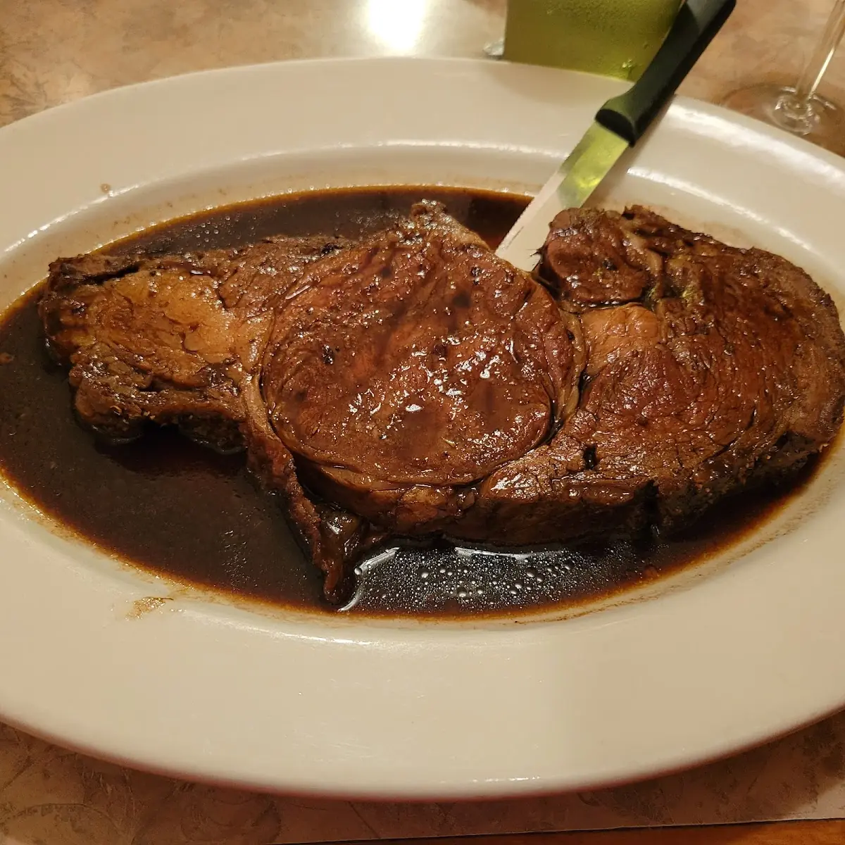 Seared Ribeye Steak