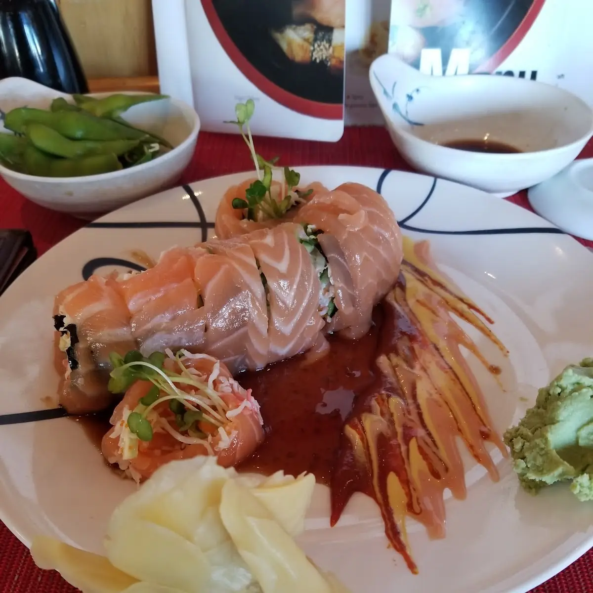 Salmon Sushi Combo