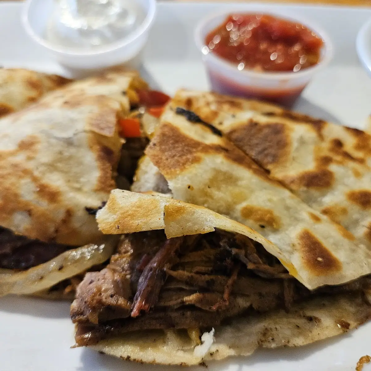 Half Steak Quesadilla