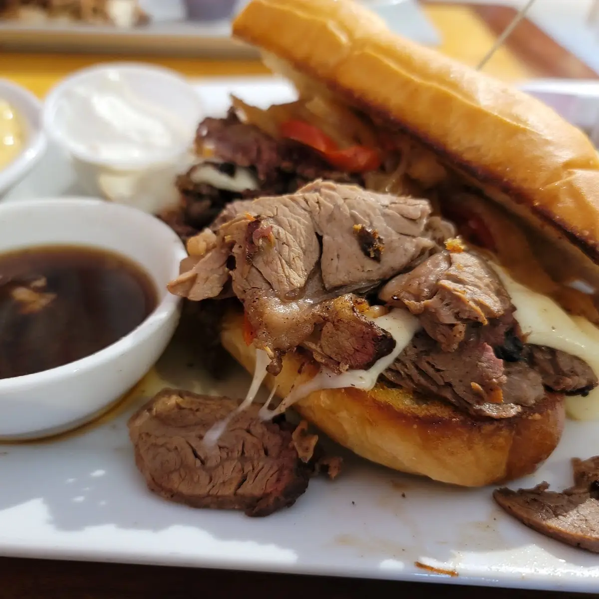 Smoked Prime Rib Sandwich