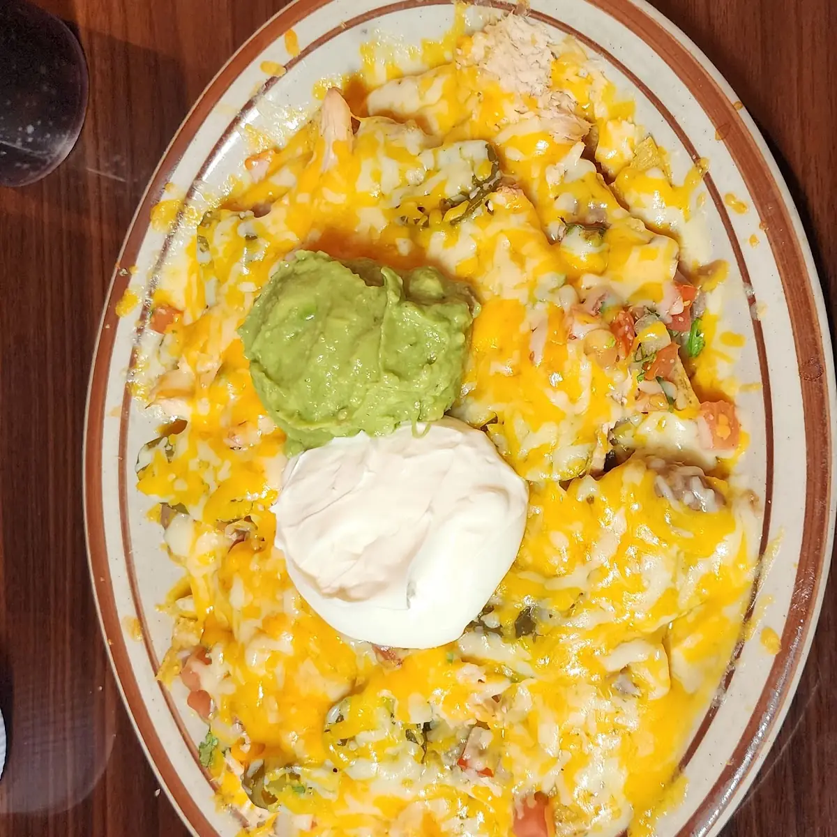 Shredded Chicken Nachos
