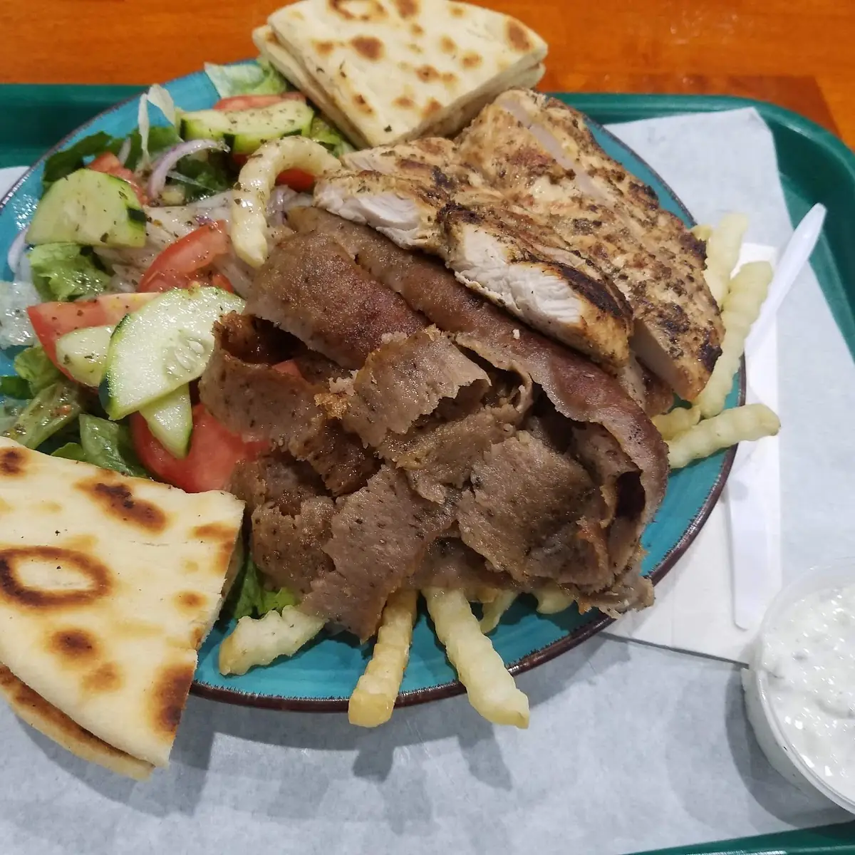 Gyros and Chicken Plates