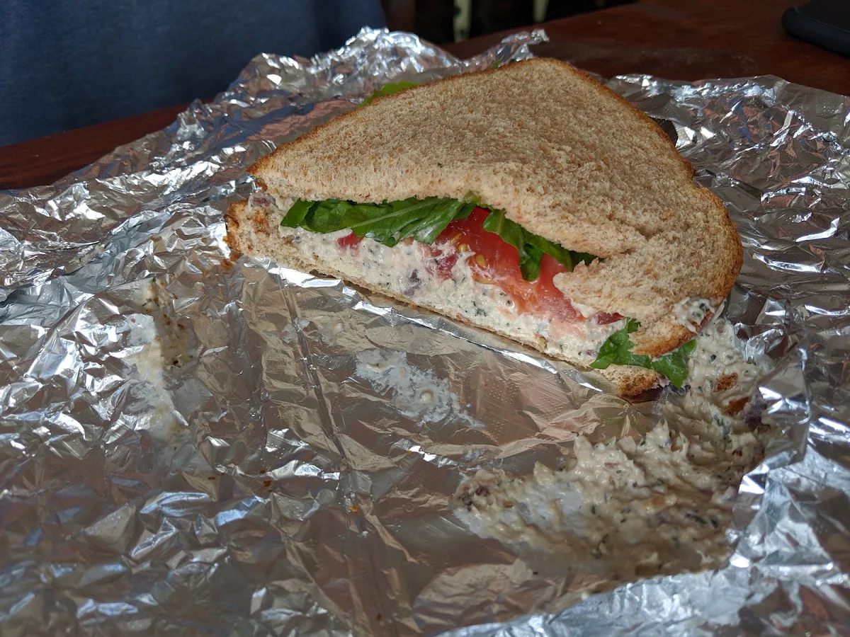 Cold Chicken Salad Sandwich