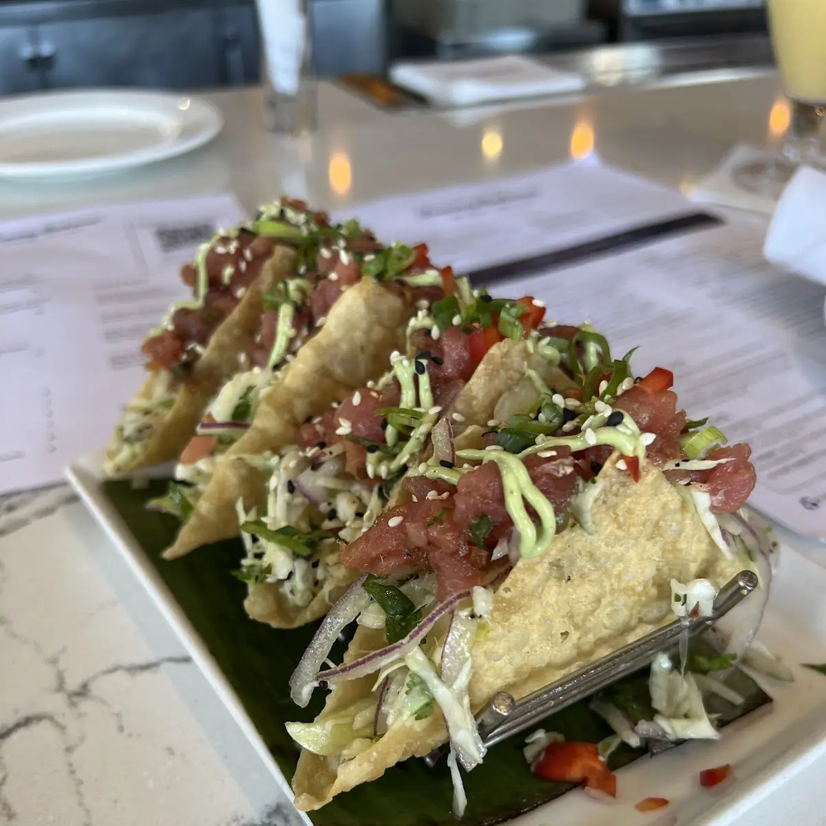 Ahi Tuna Tacos