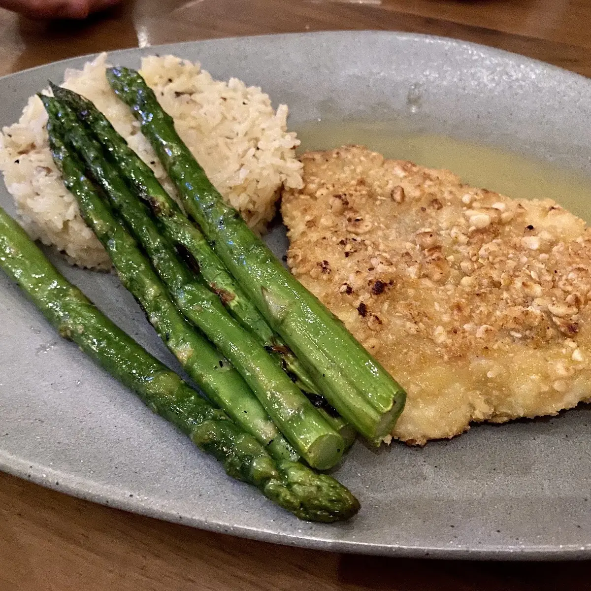 Macadamia Nut Crusted Fresh Catch