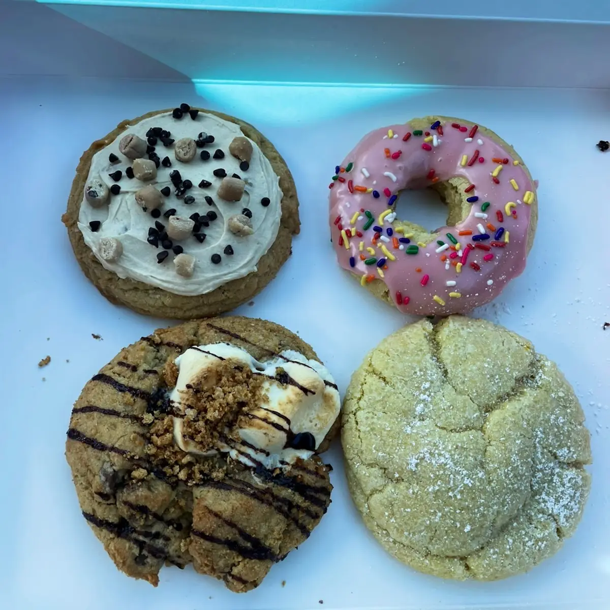 Cookie Dough Doughnut