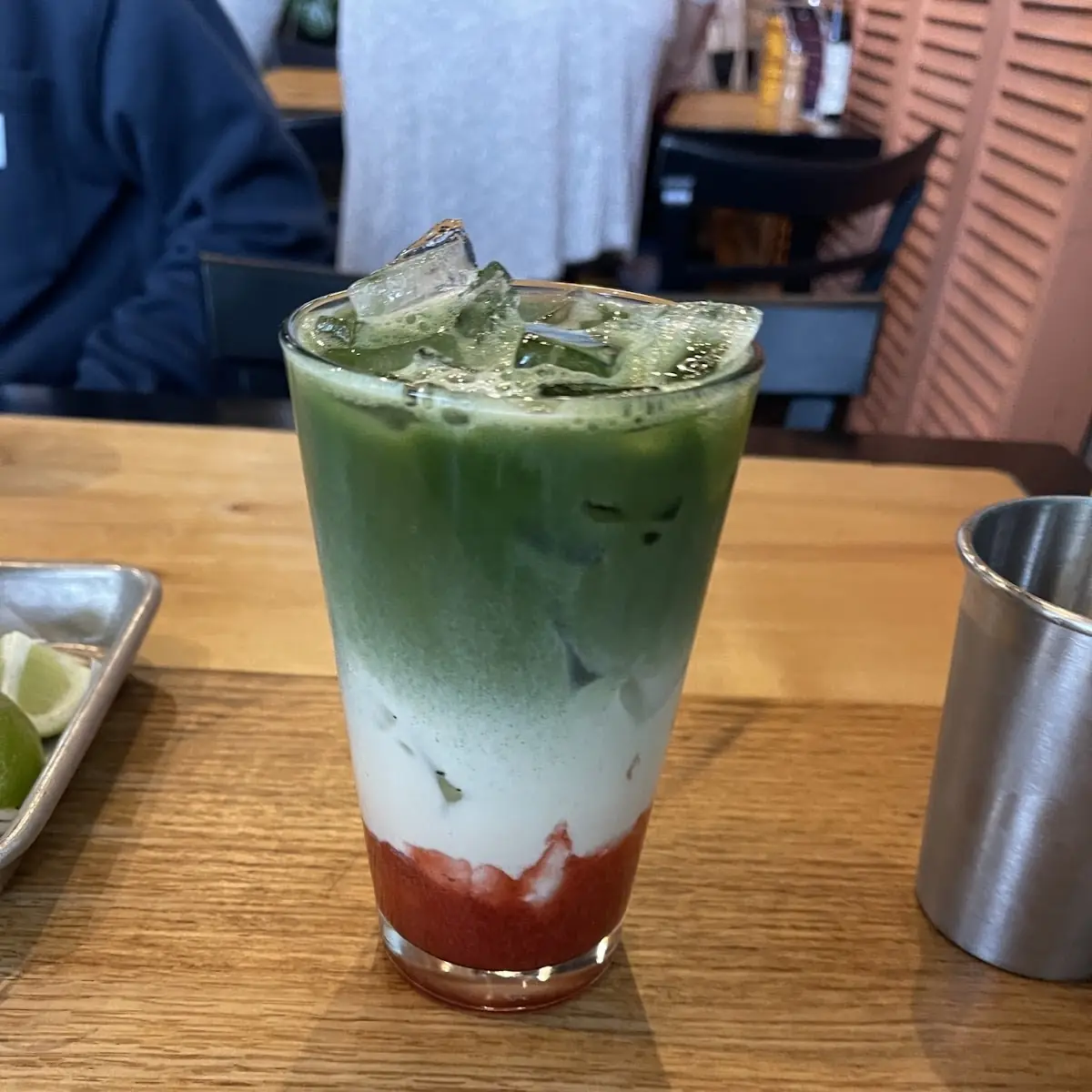Strawberry Matcha Latte