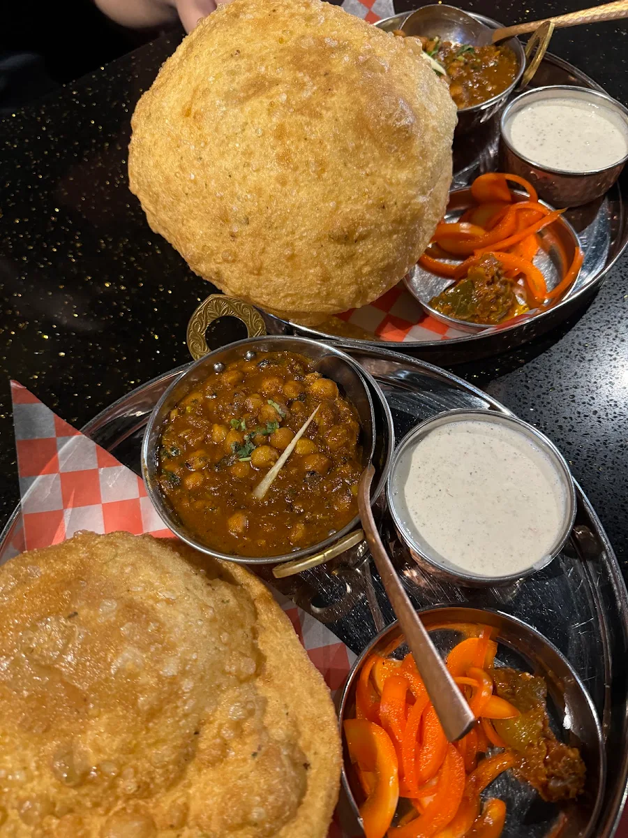 Bhatura, Shandhar Hut Indian Cuisine - Downtown