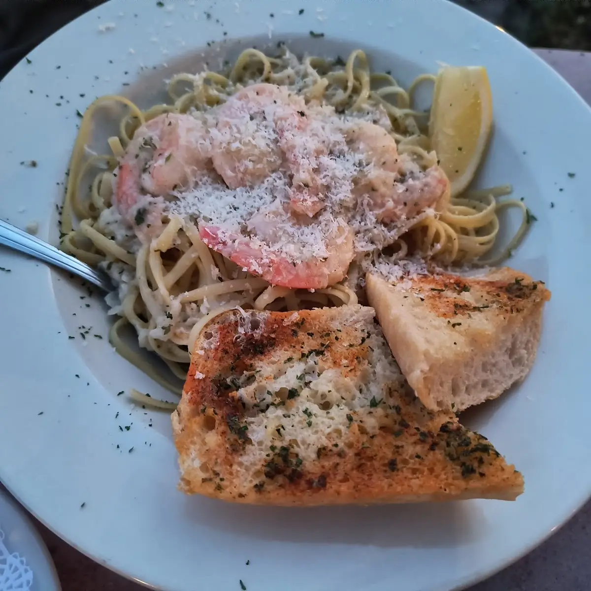 Shrimp Alfredo