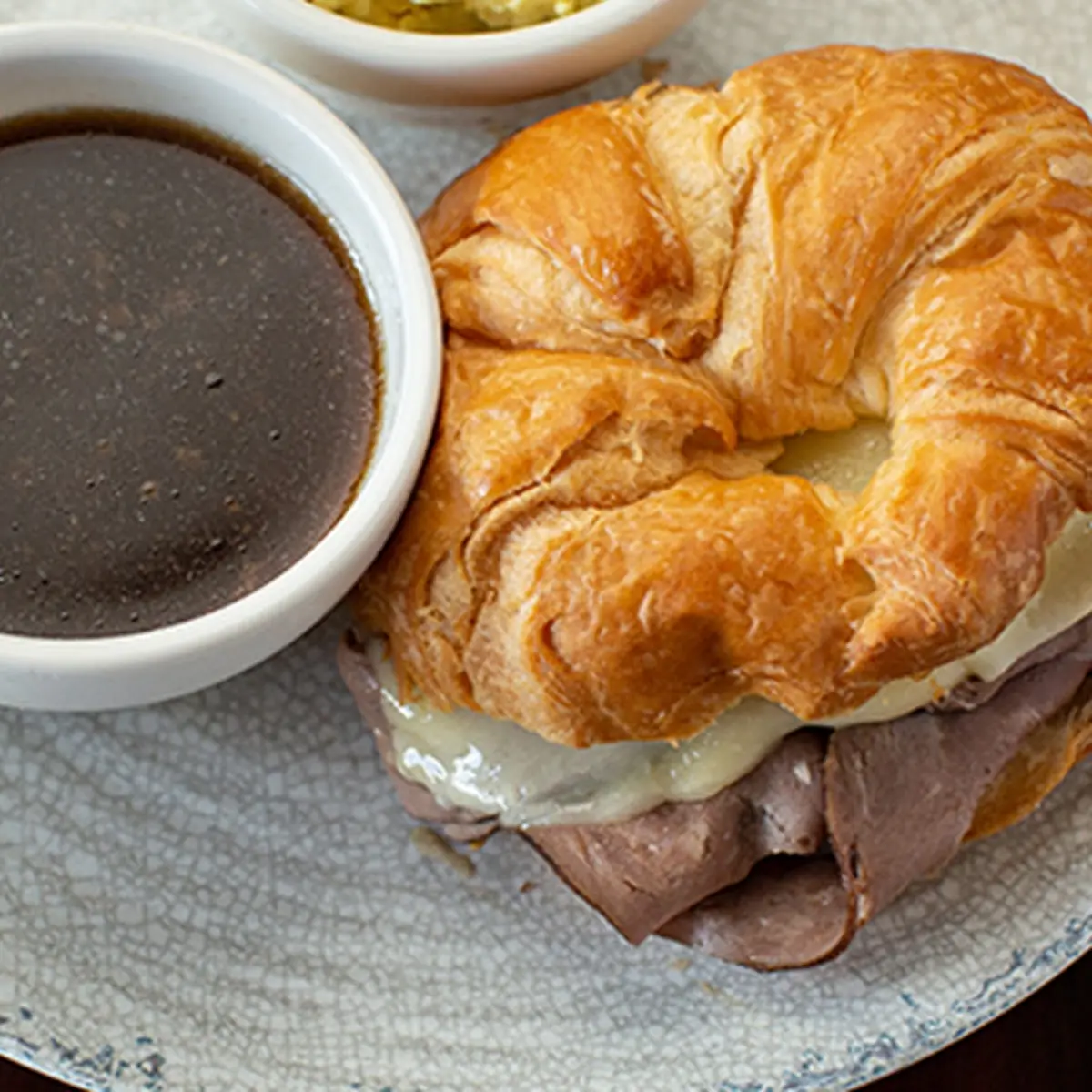 French Dip Croissant