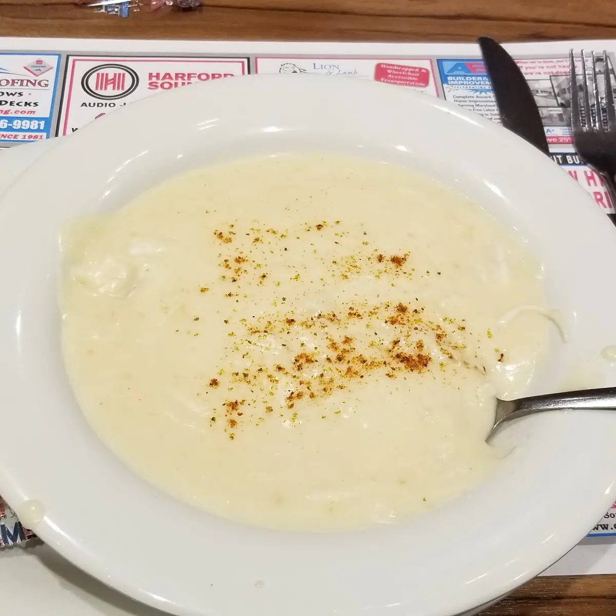 Cream of Crab Soup