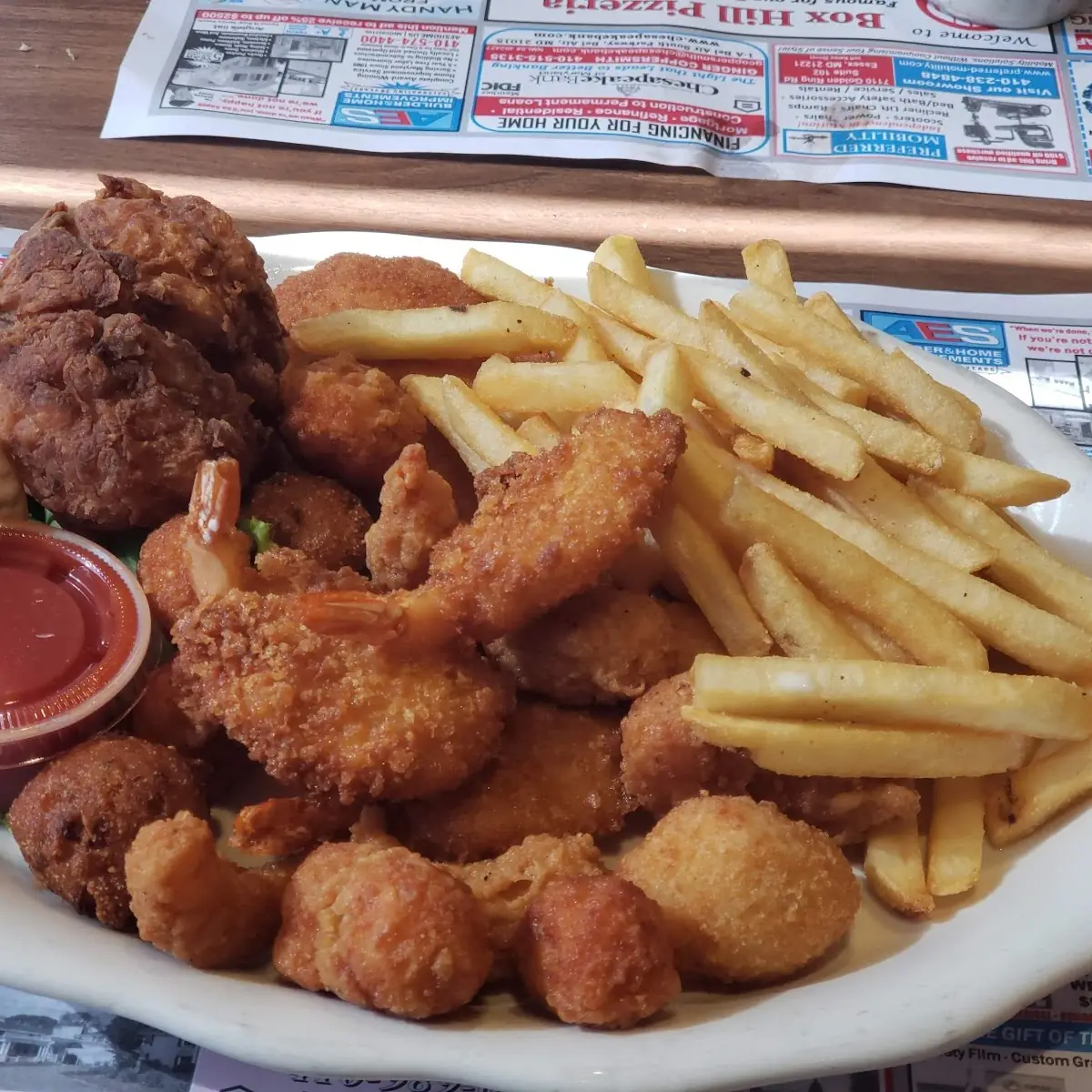 Fried Seafood Platter