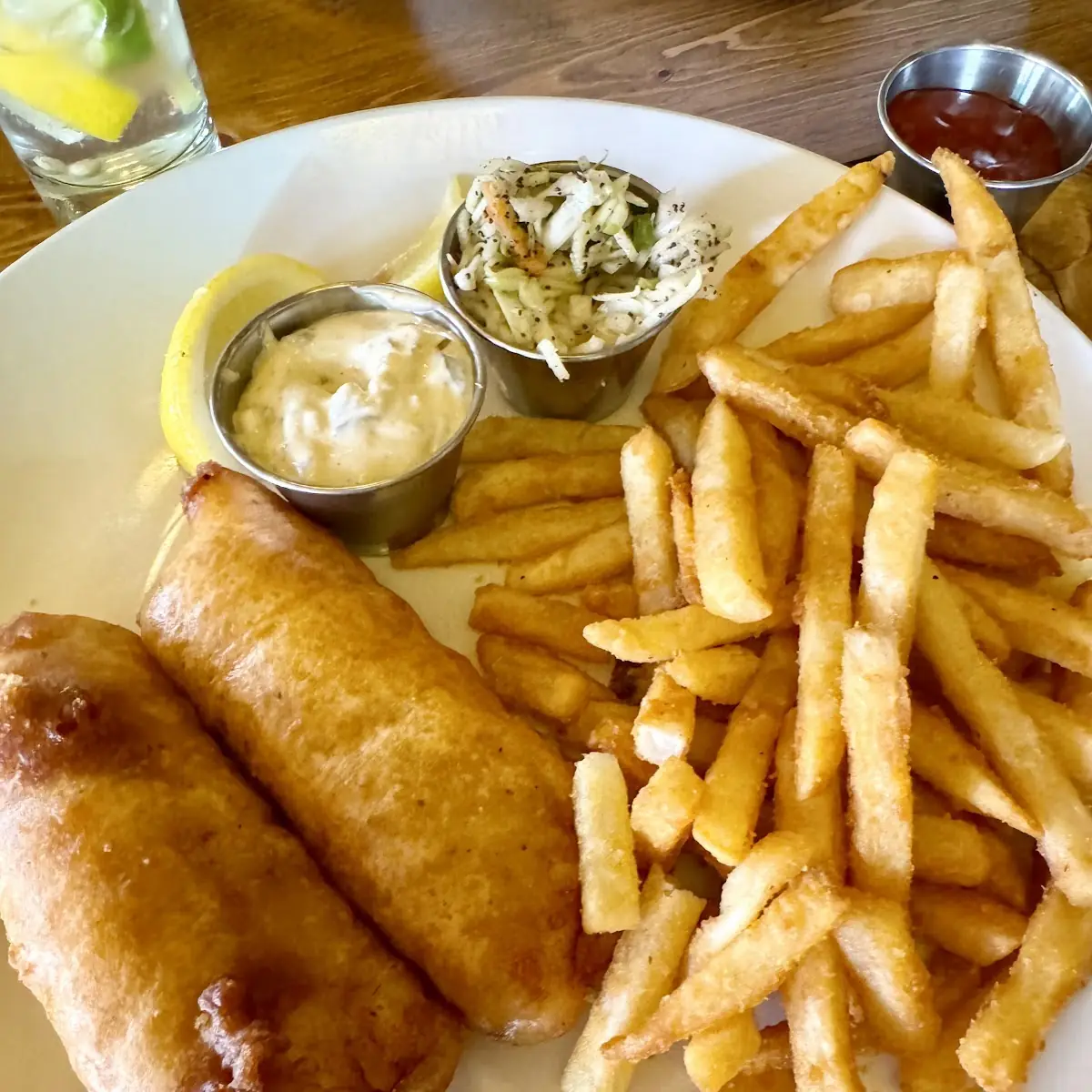 Cod Fish and Chips