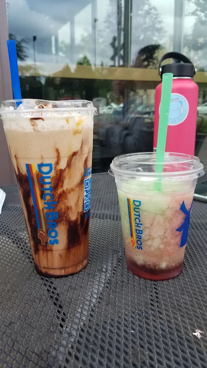 Dutch Freeze and Shark Attack Rebel Drink
